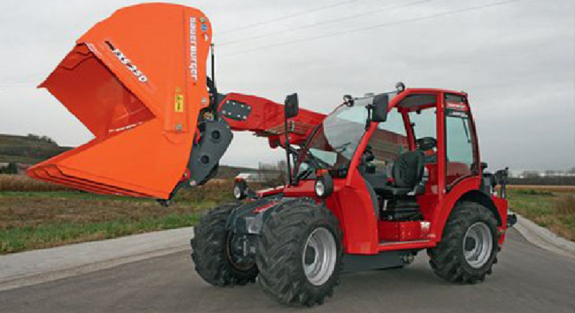 погрузчик Sauerburger как аграрная спецтехника